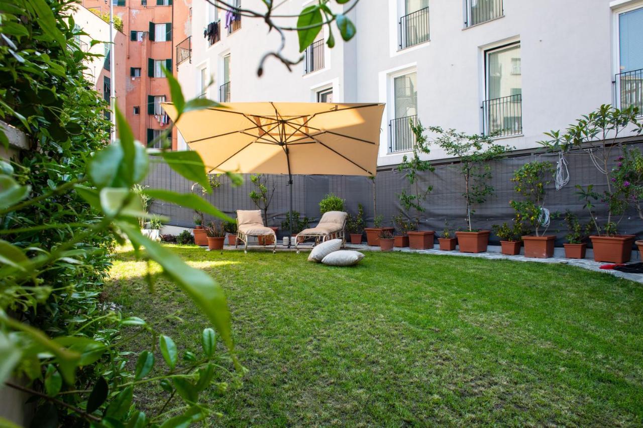 Giardino In Centro Storico -Appartamento Con Giardino, Genova Centro Storico, Acquario Extérieur photo